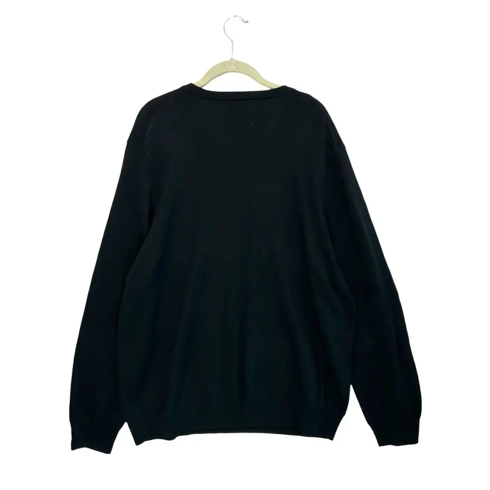 Daniel Bishop Heritage Collection Merino Wool Sweater NWT Men's Sz XXL Black